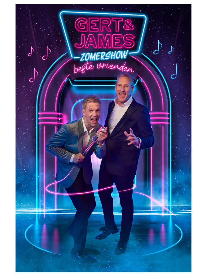 20% korting op je tickets voor de Gert & James Zomershow