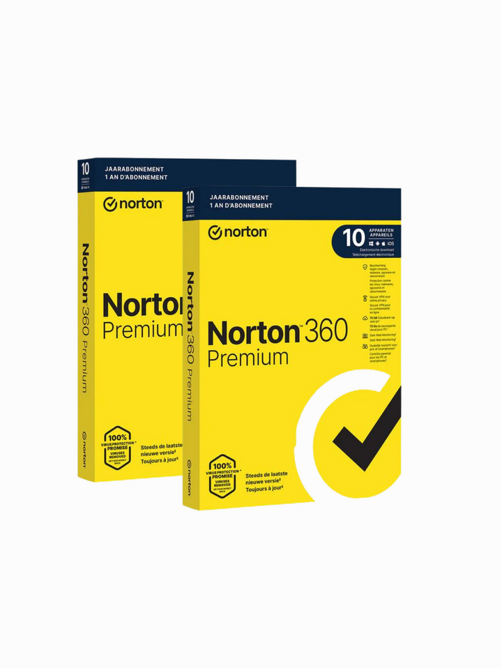 Norton™ 360 Premium 2024 pakket 1 + 1 gratis